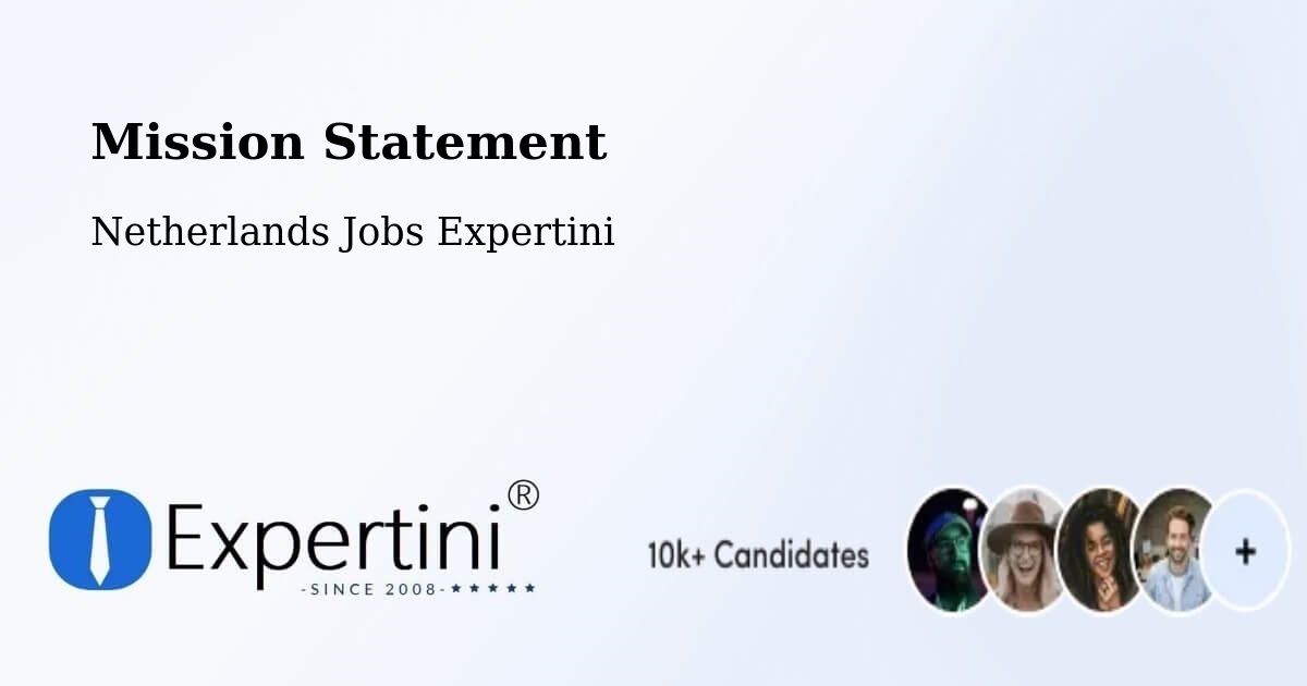 Corporate Mission – De Lier - Netherlands Jobs Expertini